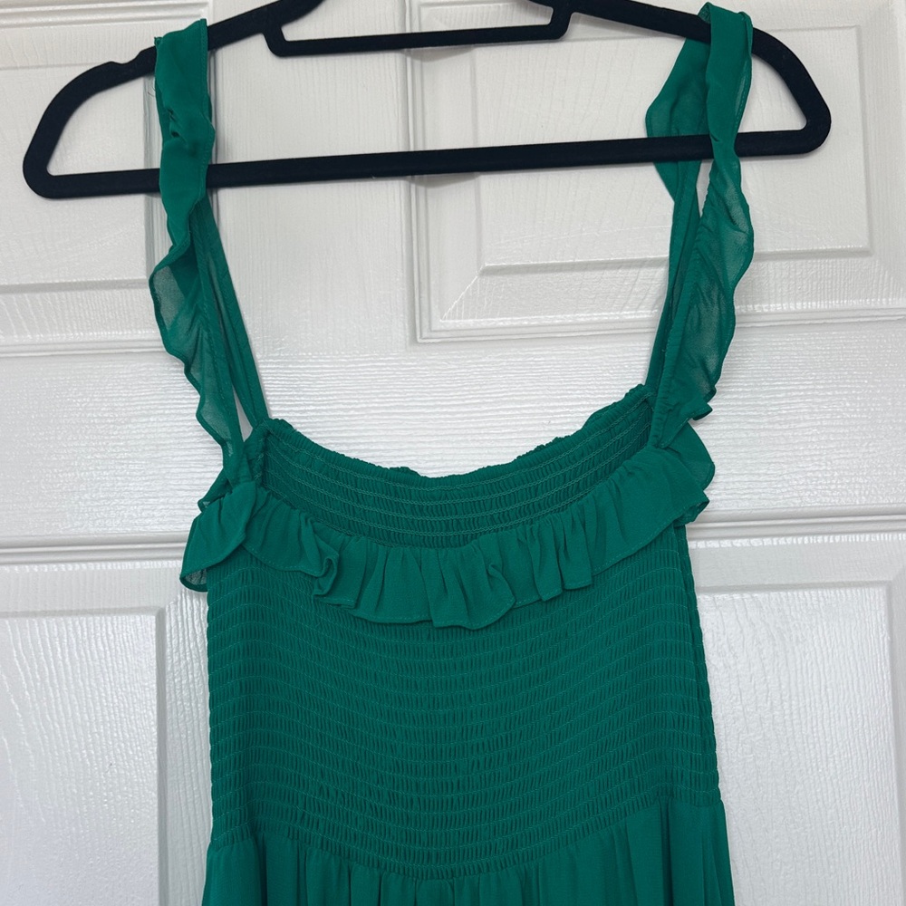 Reformation Ruffle Strap Midi Dress - Picture 3 of 6